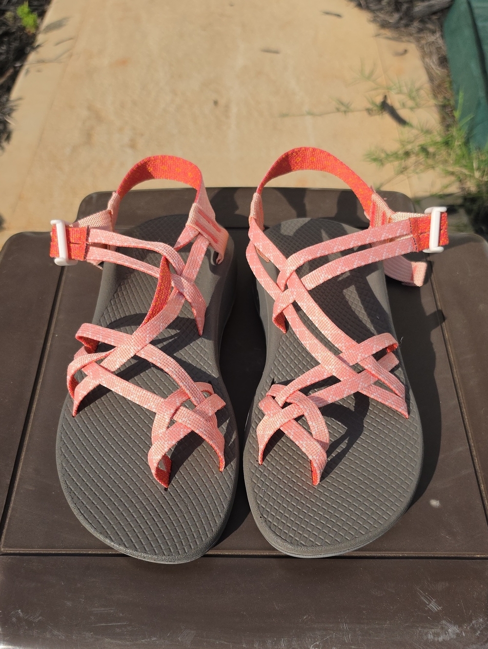 Chaco Women's Z/Cloud X2 Sandals Espiga Peach Size 10
